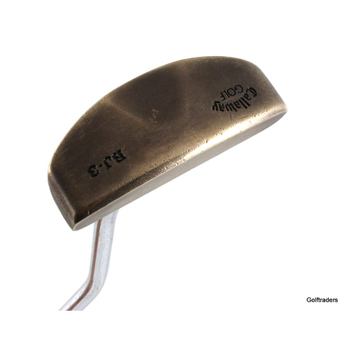 Callaway Golf Bobby Jones BJ-3 Brass Putter 35.5" Steel New Grip J4219