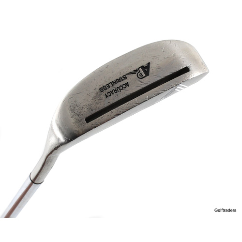 AP Accuracy Stainless Tour Blade Putter 35.5" Steel New Grip J4284