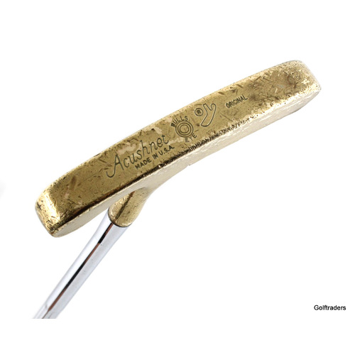 Acushnet Bulls Eye Original Blade Putter 35" Steel New Grip J4301