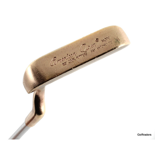 Ray Cook American Open Model 4 Brass Putter 35.5" Steel New Grip J4316