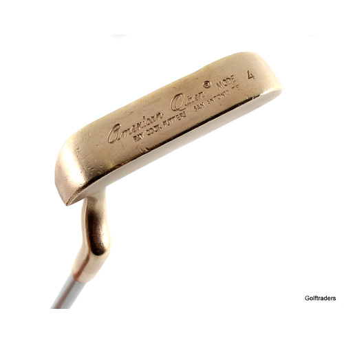 Ray Cook American Open Model 4 Brass Putter 35.5" Steel New Grip J4317