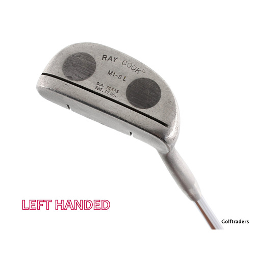 Ray Cook M1-SL Model Mallet Putter 34" Steel Left Handed New Grip J4325