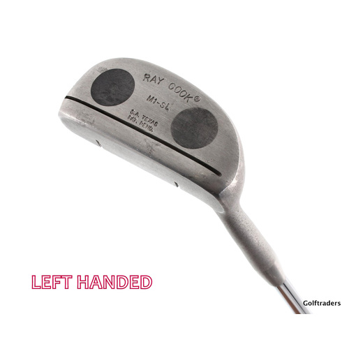 Ray Cook M1-SL Model Mallet Putter 35" Steel Left Handed New Grip J4326