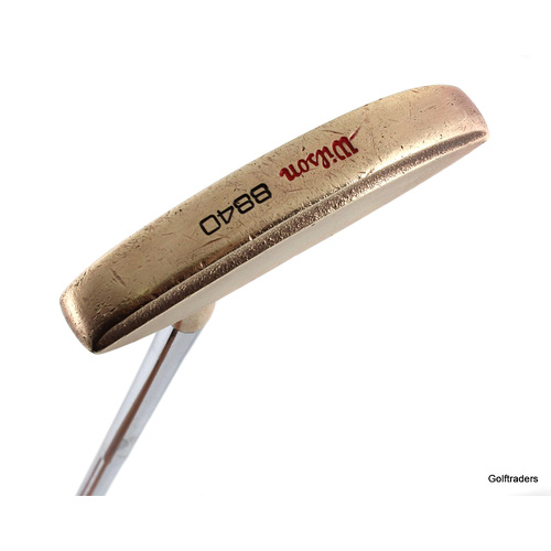 Wilson Staff 8840 Brass Putter 35.5" Steel New Grip J4328