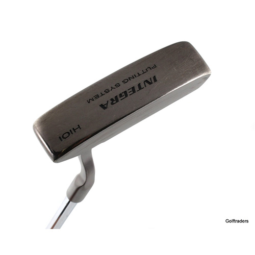 Integra Putting System H101 Milled Stainless Putter 35" Steel New Grip J4421