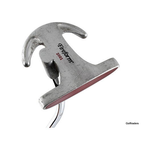 Fireform Model 2001 Rubber Insert Mallet Putter 35" Steel New Grip J4442