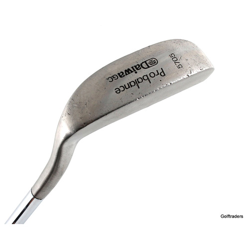 Daiwa Probalance 5705 Stainless Mid Blade Putter 35.5" Steel New Grip J4447