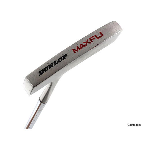 Dunlop Maxfli Stainless Blade Putter 36" Steel New Grip J4452