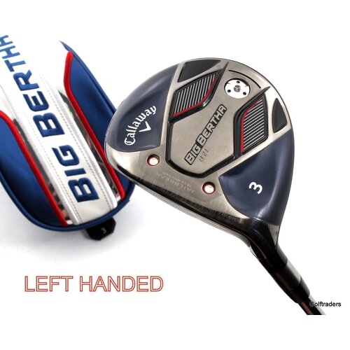 Callaway Big Bertha B21 3 Wood Graphite Regular Flex Cover Left Handed J4527