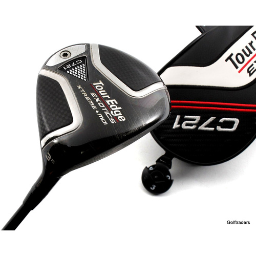 Tour Edge Exotics C721 XMOI 3 Fairway Wood 15º Graphite Stiff Cover J4695