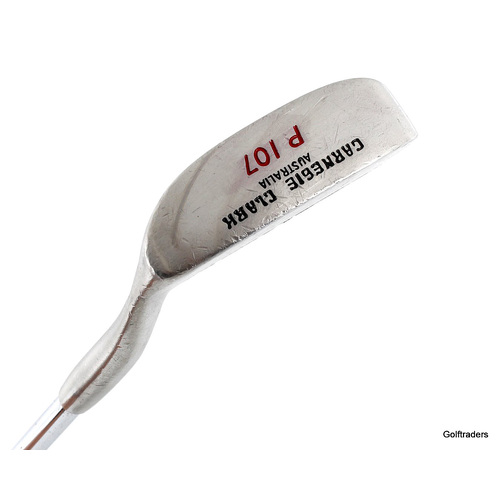 Carnegie Clark P107 Stainless Blade Putter 35" Steel New Grip J4918