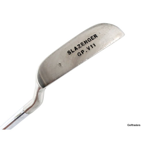 Slazenger GP V11 Stainless Blade Putter 35" Steel New Grip J4955
