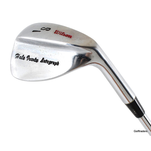 Wilson Hale Irwin Autograph Sand Wedge Steel Regular Flex New Grip J4972