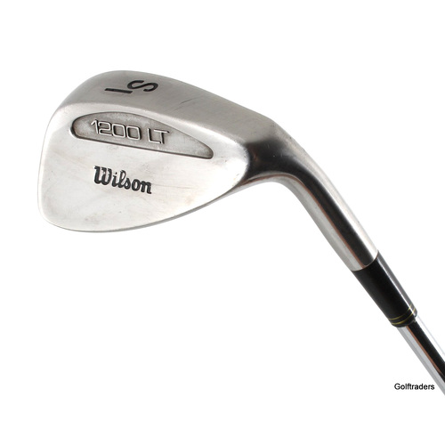 Wilson 1200 LT Sand Iron Steel Stiff Flex New Grip J4973