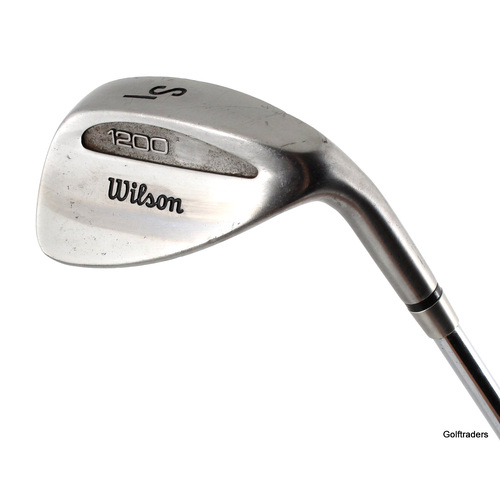 Wilson 1200 Sand Iron Steel Stiff Flex New Grip J4974