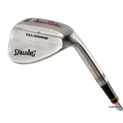 Spalding Gene Littler USA Champion Sand Iron Steel Stiff Flex New Grip J4983