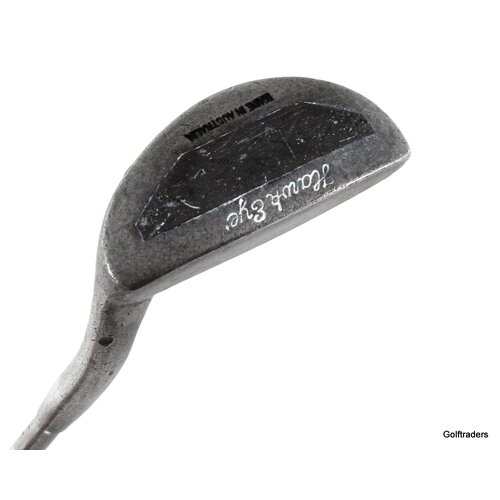 PGF Hawk Eye Stainless Mallet Putter 35.5" Steel New Grip J5000