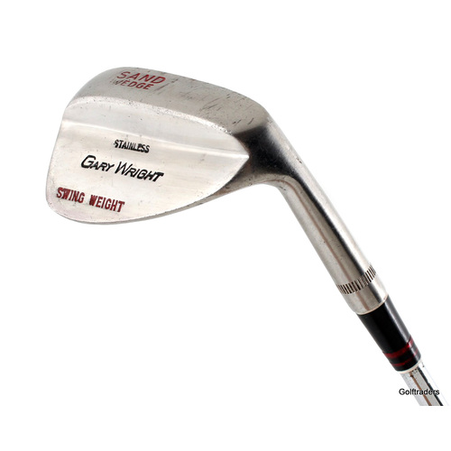 PGF Gary Wright Swing Weight Sand Wedge 57º Steel Wedge Flex New Grip J5124