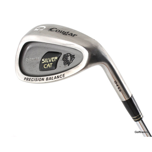 Cougar Silver Cat Oversize Stainless Gap Wedge Steel Regular New Grip J5125
