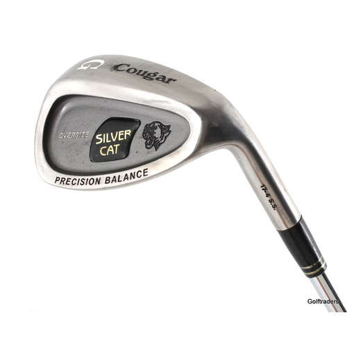 Cougar Silver Cat Oversize Stainless Gap Wedge Steel Regular New Grip J5125