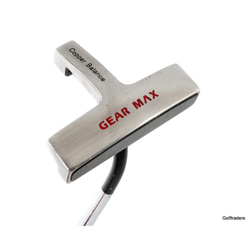 Gear Max Copper Ti Cu Face Balance Putter 35.5" Steel New Grip J5149
