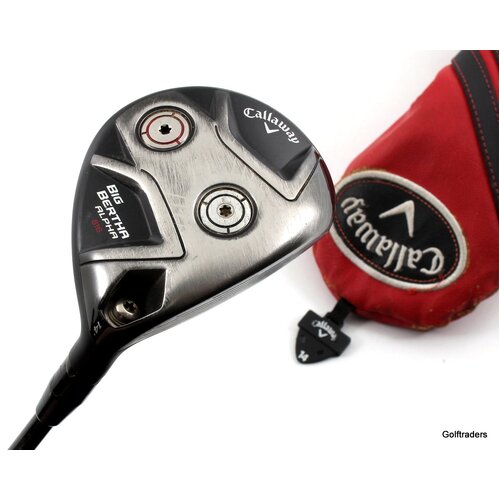 Callaway Big Bertha Alpha 816 3 Wood 14º Graphite Reg Cover New Grip K1024