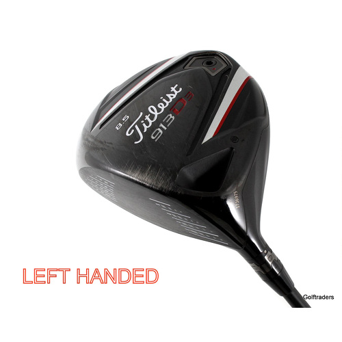 Titleist 913D3 Driver 8.5º Graphite Stiff Flex Left Handed K1146