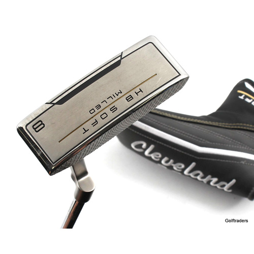 Cleveland HB Soft Milled #8 Putter 35" Steel Cover K1189