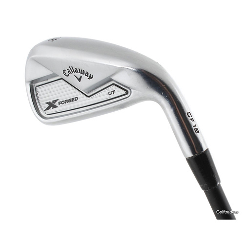 Callaway CF18 X Forged Utility Iron 18º Graphite X Stiff Flex New Grip K1279