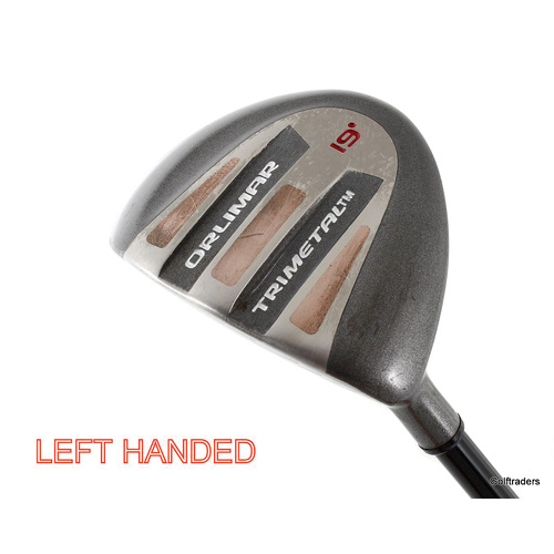 Orlimar Tri Metal 5 Fairway Wood 19º Graphite Regular Flex Left Handed K1386