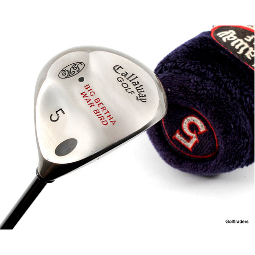 Callaway Big Bertha Warbird 5 Fairway Wood 18º Graphite Regular Cover K1579