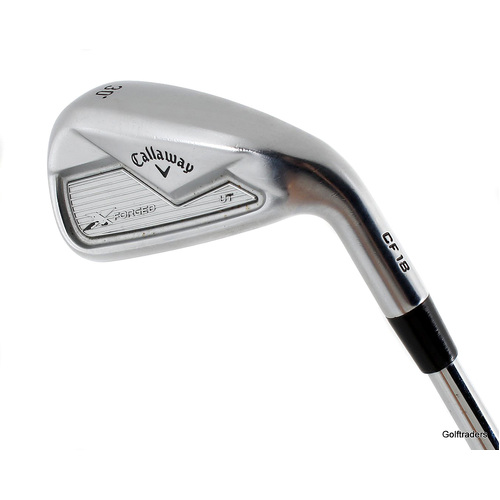 Callaway CF18 X Forged UT 6 Utility Iron 30º Steel Stiff Flex New Grip K1608