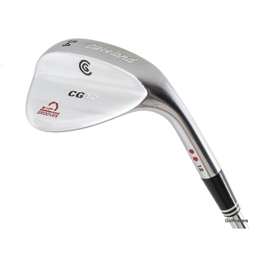 Cleveland CG12 Chrome Gap Wedge 54.12 Steel Wedge Flex New Grip K1661