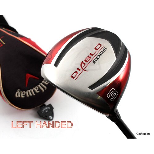 Callaway Diablo Edge 3 Fairway Wood 15º Graphite Stiff Cover Left Handed K193