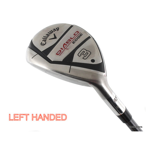 Callaway Diablo Edge 3 Hybrid 21º Graphite Stiff Flex Left Handed K194