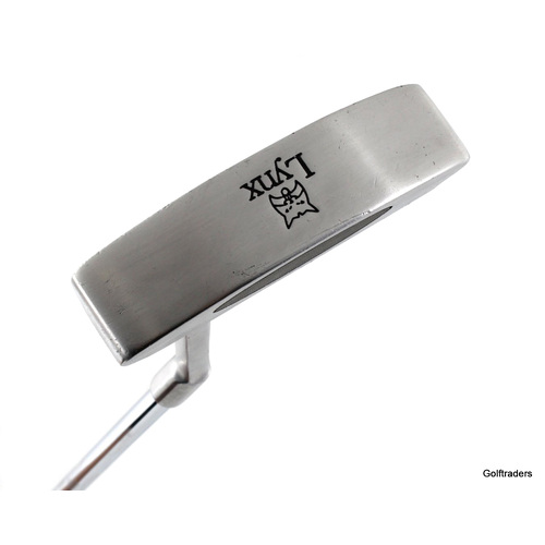 Lynx Parallax Milled Mid Slant Putter 35.5" Steel New Grip K199