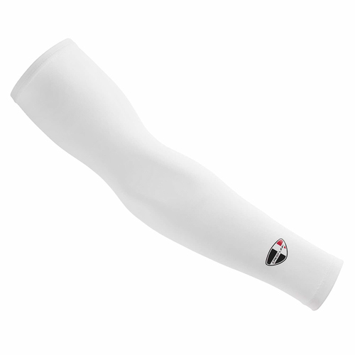 Crest Link UV Micro-Dri Arm Socks - White - Large K2103