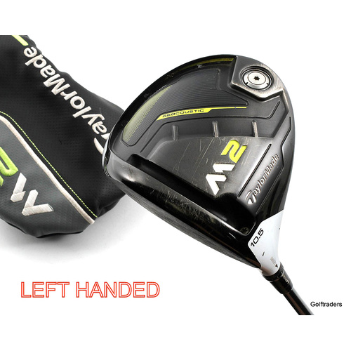 Taylormade M2 Driver 10.5º Graphite Stiff Cover Left Handed New Grip K2309