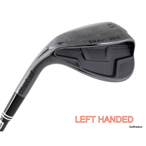 Cleveland Smart Sole Black Gap Wedge Steel Wedge Flex Left Handed K2641