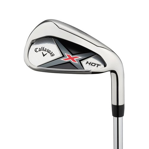 New Callaway X Hot 19 Irons 4-PW, SW Steel Regular Flex K3403