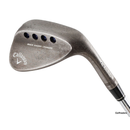 Callaway Mack Daddy Black Raw Sand Wedge 56.10 R Grind Steel Stiff K3608