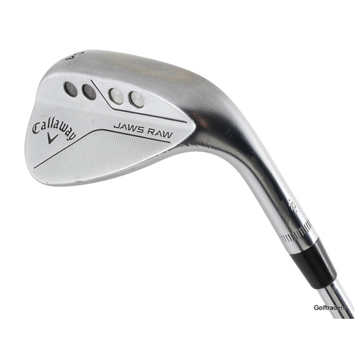 Callaway Jaws Raw Chrome Sand Wedge 54.10S Steel Wedge Flex New Grip K4013