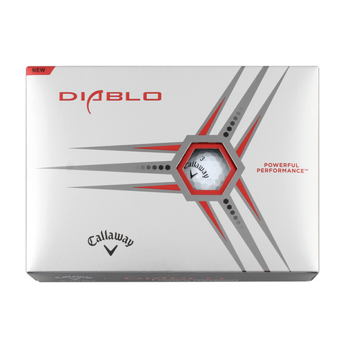 Callaway Diablo Golf Balls 1 Dozen White K4020