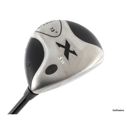 Callaway X 3 Fairway Wood 15º Graphite Stiff Flex New Grip K4251