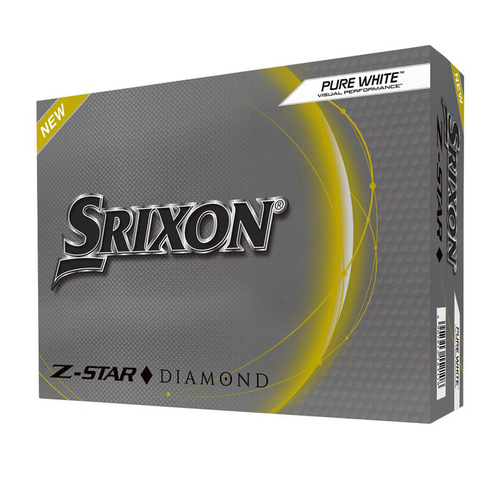 Srixon 2023 Z-Star Diamond Golf Balls - White - 1 Dozen  K50