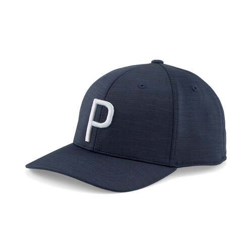 Puma P Cap Golf Cap Unisex OSFA - Navy Blazer - Ash Grey K545