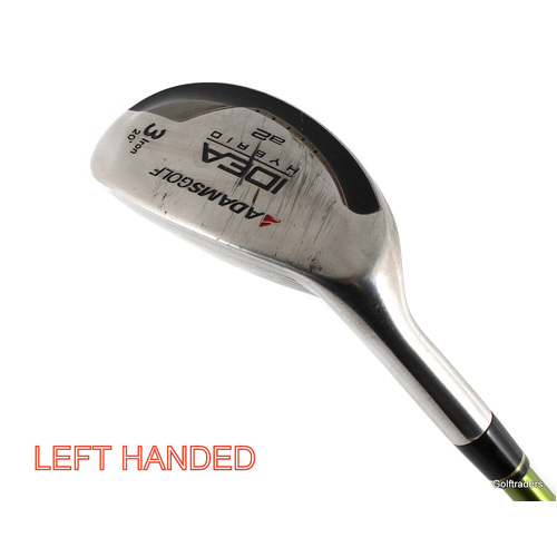 Adams Golf A2 3 Iron Hybrid 20º Graphite Stiff Flex Left Handed New Grip K573
