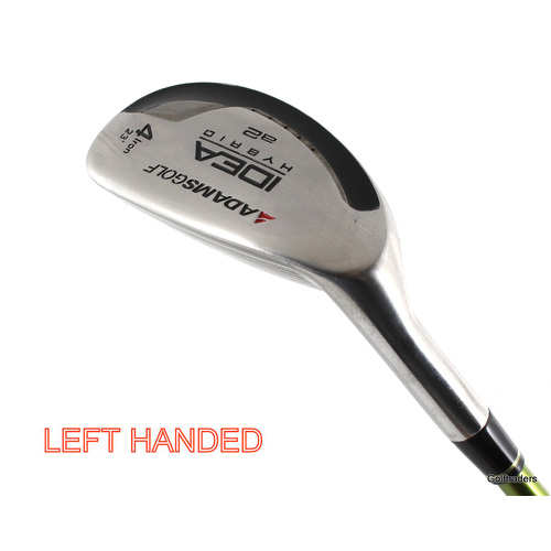 Adams Golf A2 4 Iron Hybrid 23º Graphite Stiff Flex Left Handed New Grip K574