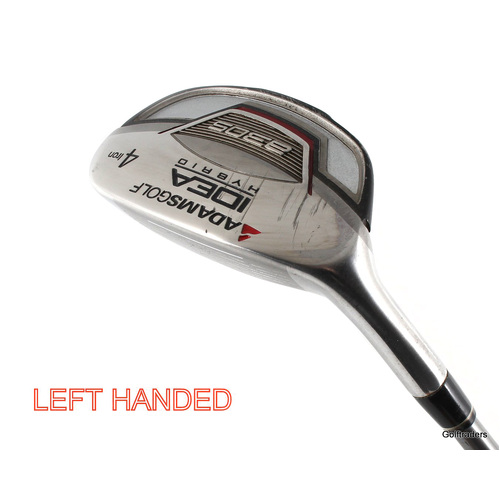 Adams Golf A3 OS 4 Iron Hybrid 23º Graphite Senior Left Handed New Grip K575