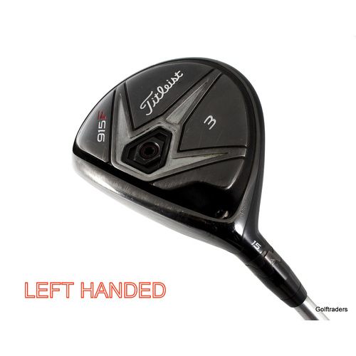 Titleist 915F 3 Fairway Wood 15º Graphite Regular Left Handed New Grip K598